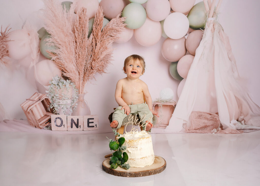 Séance smash the cake - Lilo Studio Photo