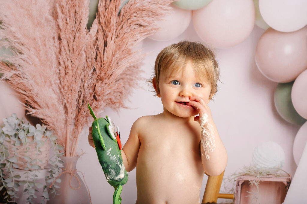 Séance smash the cake - Lilo Studio Photo